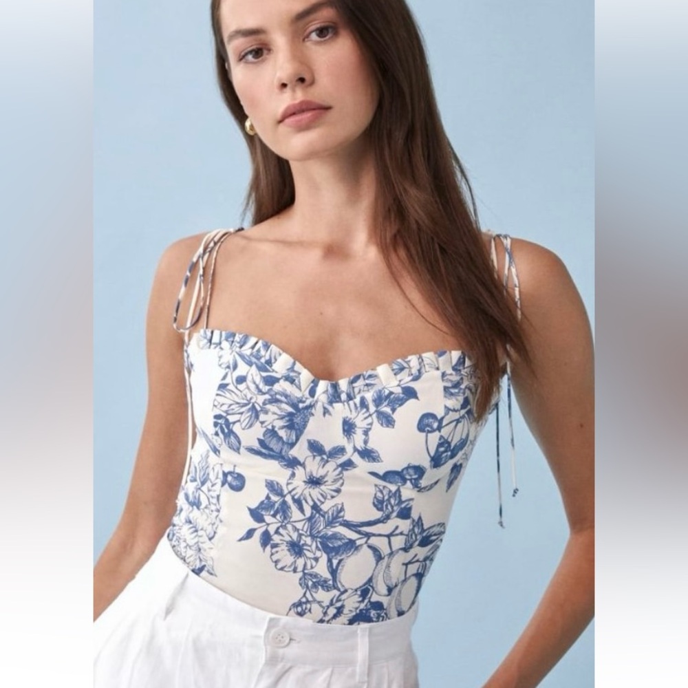 Reformation Novena Top in Corsica